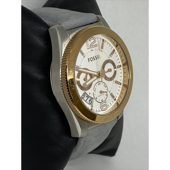 Fossil Perfect Boyfriend ES3884 Women's Gray Band - Picture 5 of 12